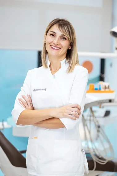 Dr Kristina Živković u belom mantilu